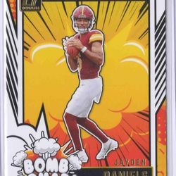 Jayden Daniels- Bomb Squad Card RC