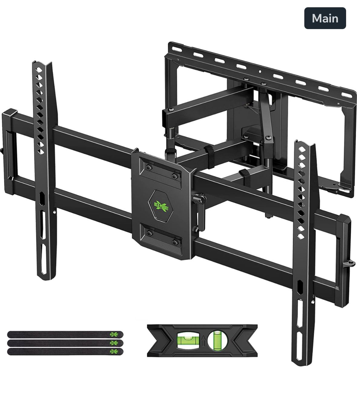 USX MOUNT Full Motion TV Wall Mount for Most 47-84 inch Flat Screen
