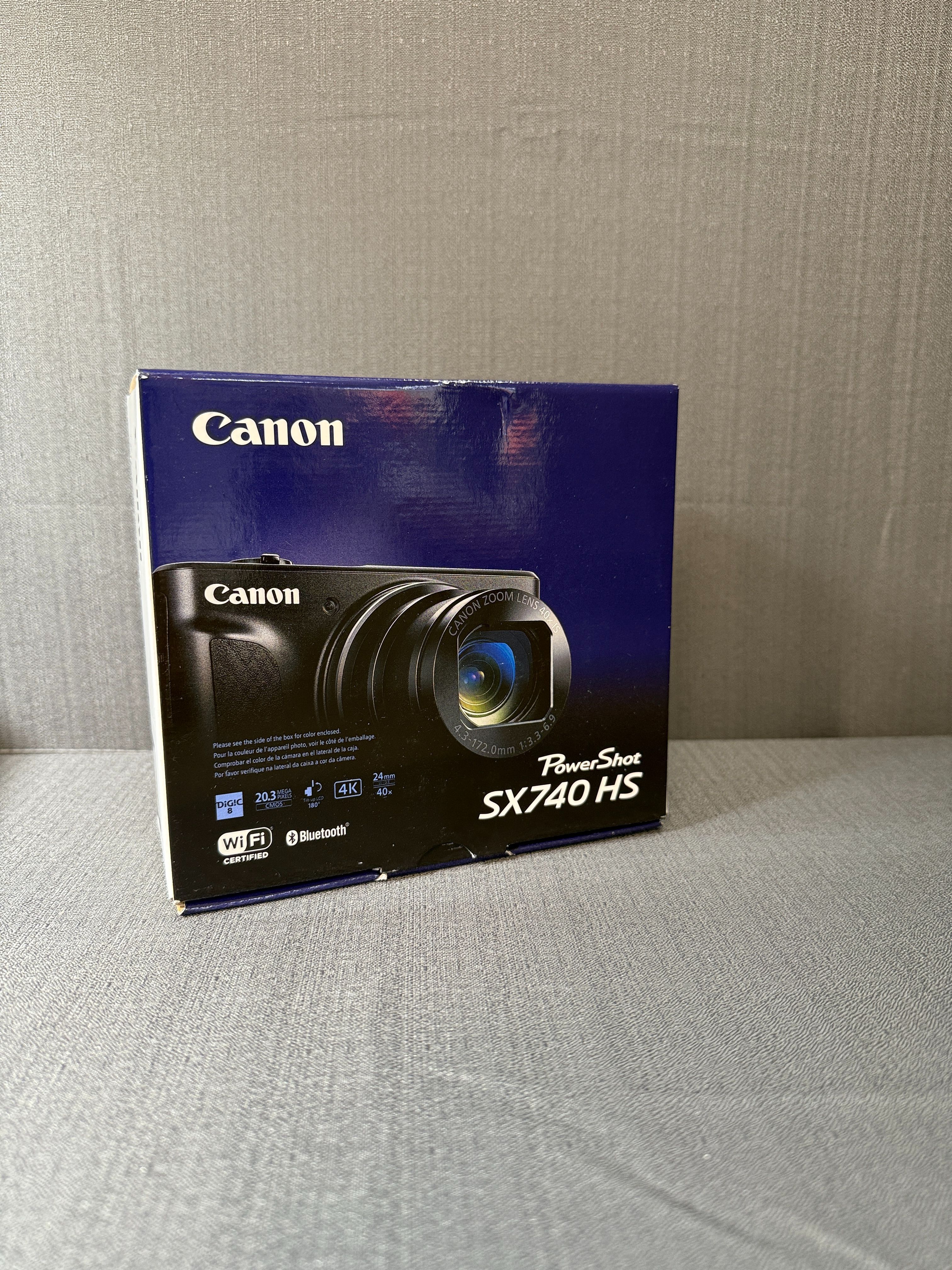 New Canon PowerShot SX740HS point and Shoot Camera