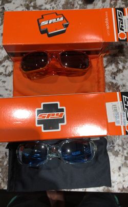 Spy Astro sunglasses fire and ice-blue