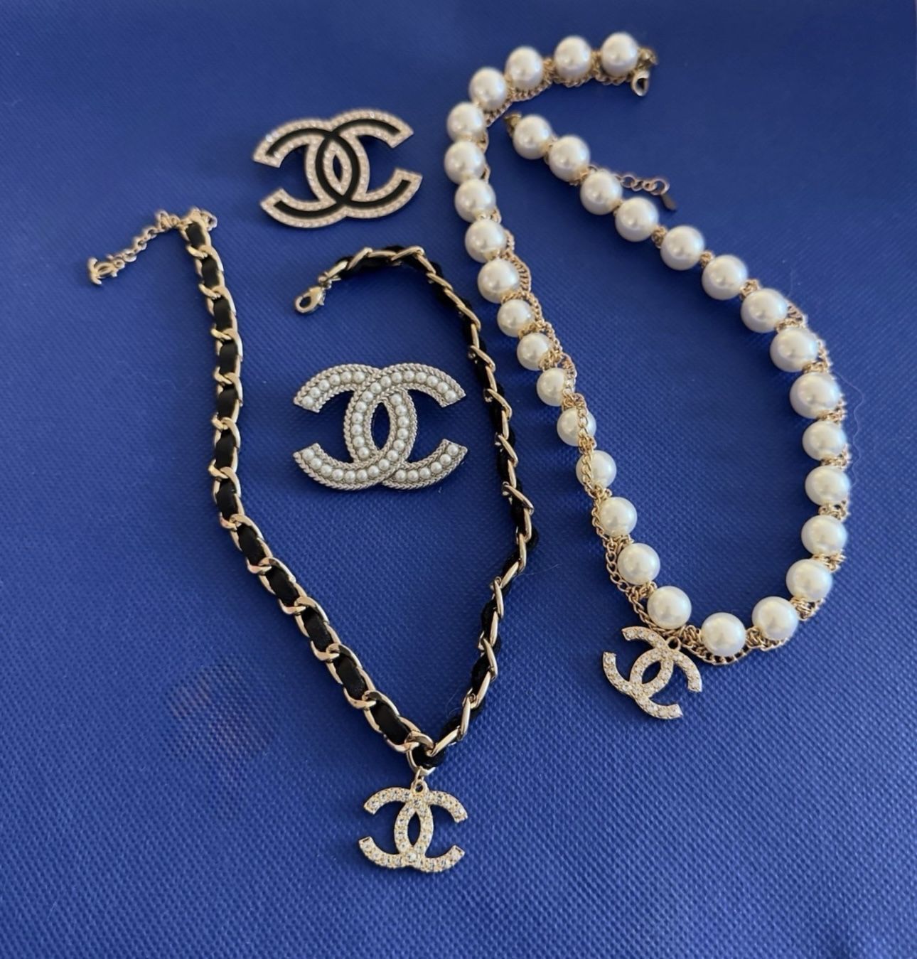 Necklace + Brooch Bundle Set