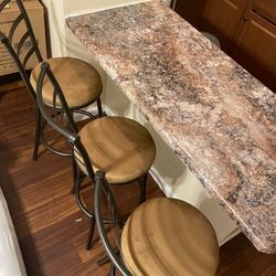 Bar Stools Or Sillas Para Bar (Nuevas En Su Caja)