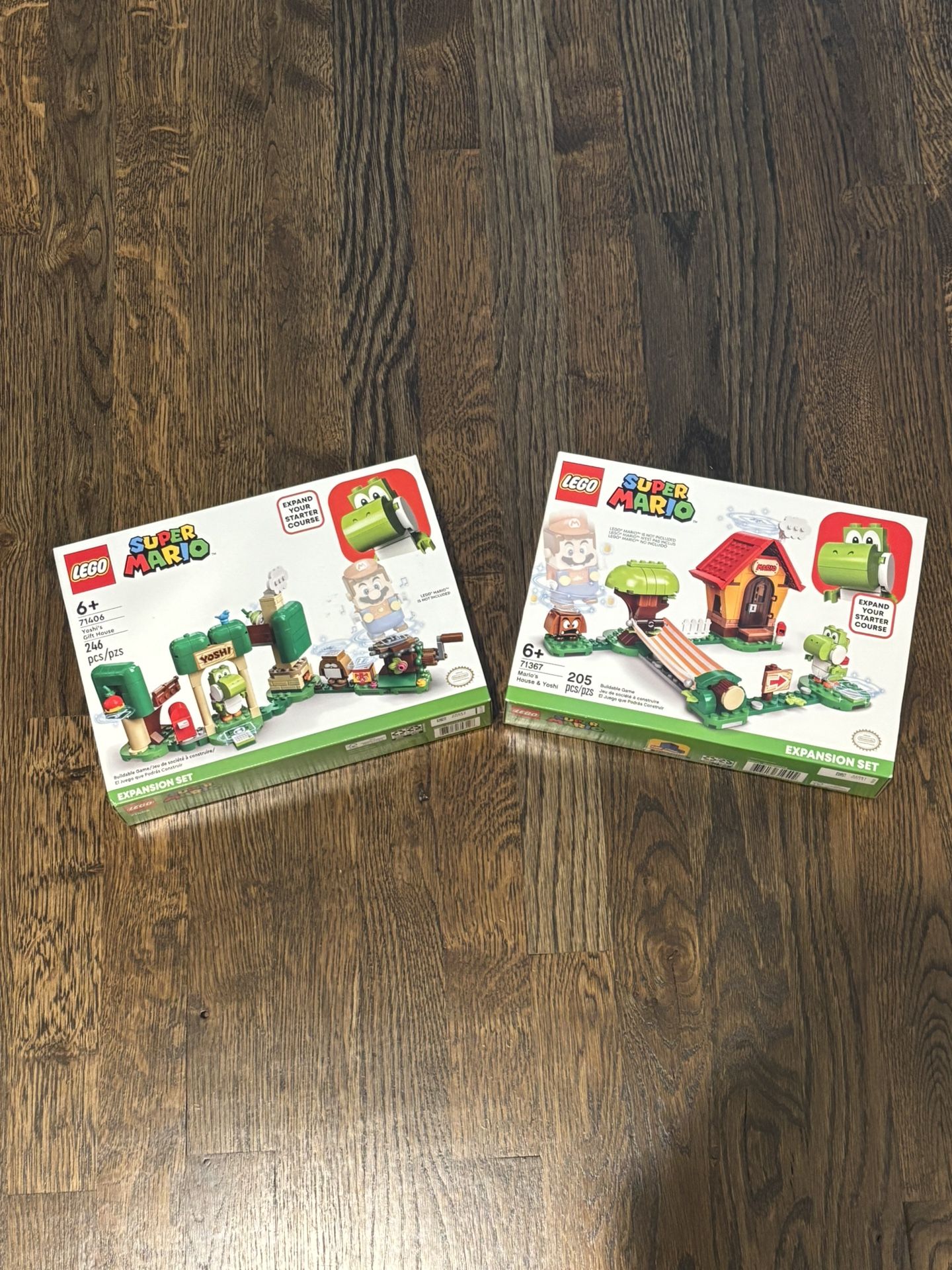 LEGO Set of 2 Super Mario Lego Sets - NIB NWT - Retired and Rare 71406 & 71367