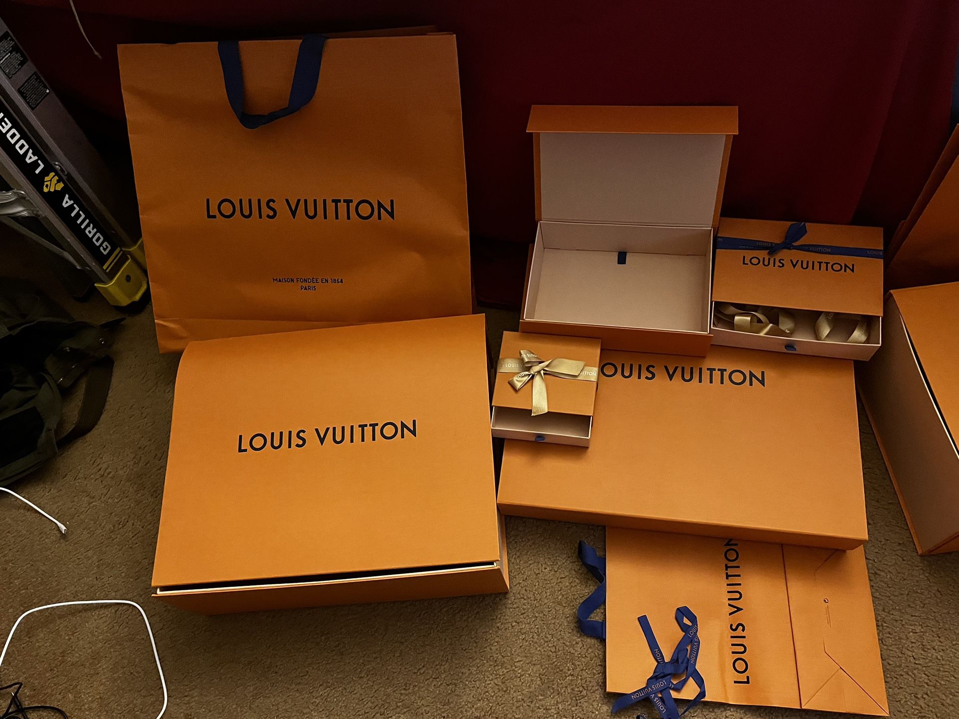 Louis Vuitton 6 empty Boxes and 3 Bags for Sale in Costa Mesa, CA