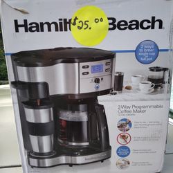 Hamilton Beach 2 Way Programmable Coffee Maker