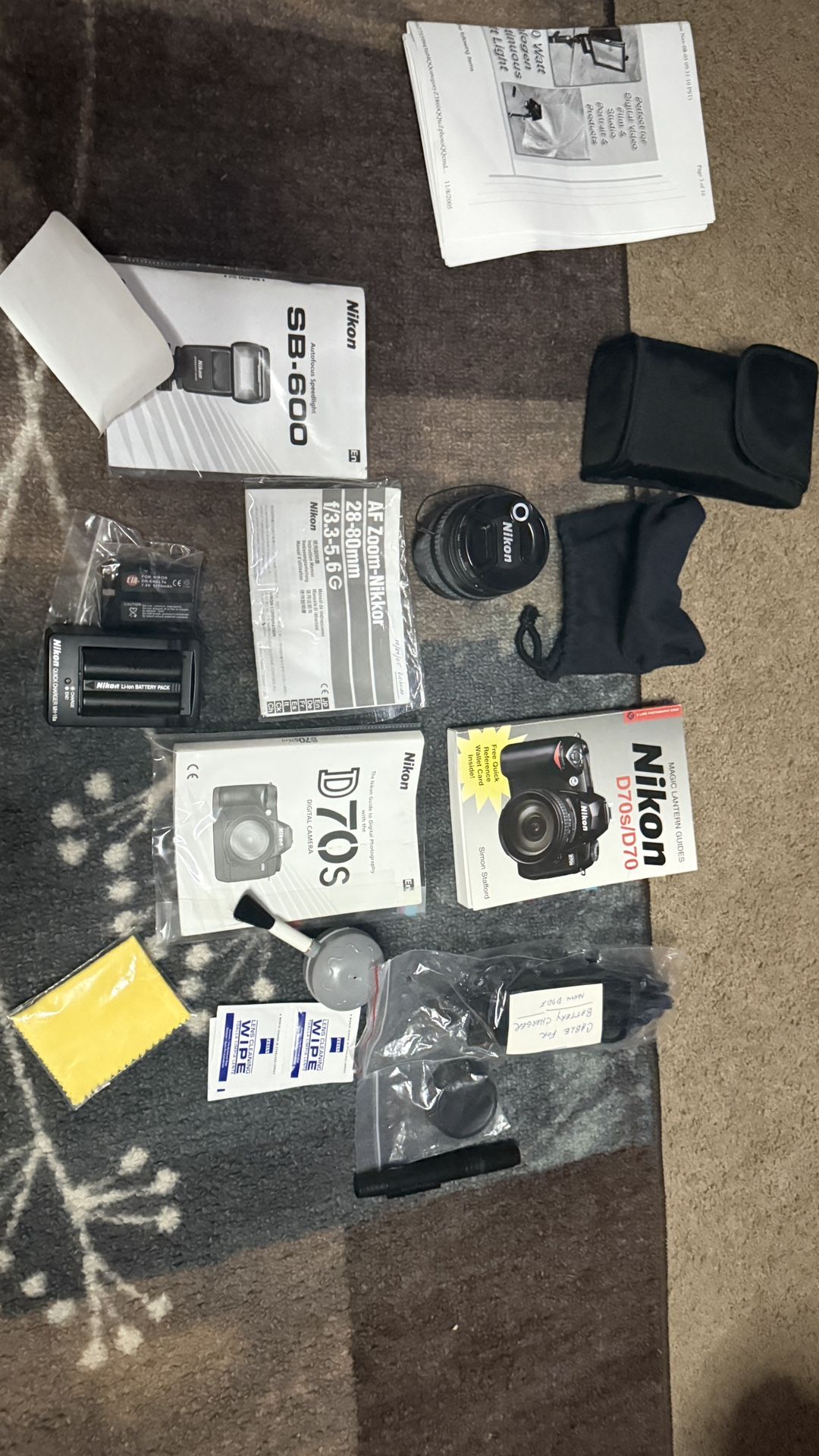 Camera And Lots Of Things