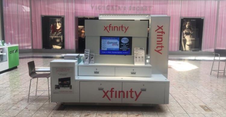 Southlake Mall Xfinity Sales Booth