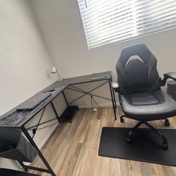 Desk and Chair 