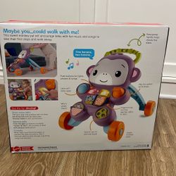 Brand New Fisher Price Baby Monkey Walker