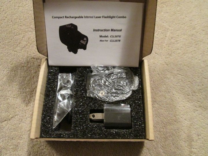GreenDot LaserSight New In Box With Magnetic Charger