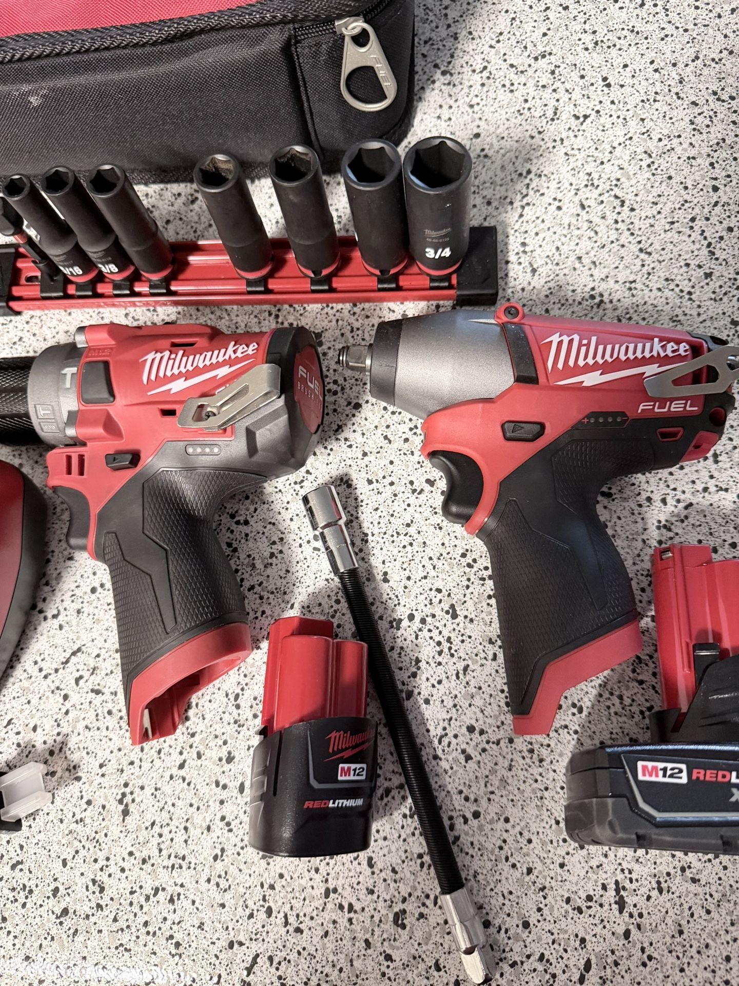 Milwaukee Drill And Impact M12