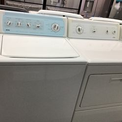 Kenmore Elite Washer And Dryer Set. 1 year Warranty 