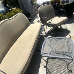 Iron Patio Set