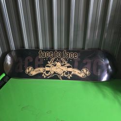 Face to face punk skateboard rare