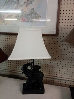 2 Metal lamps - $18.00 each