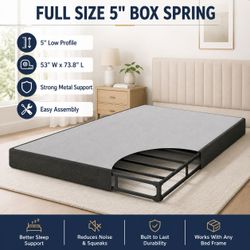 FULL SIZE 5" BOX SPRING