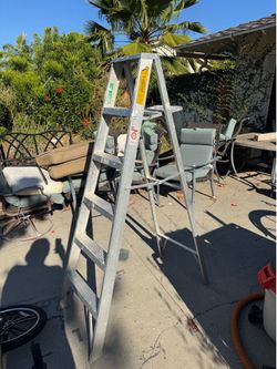 6ft aluminum ladder