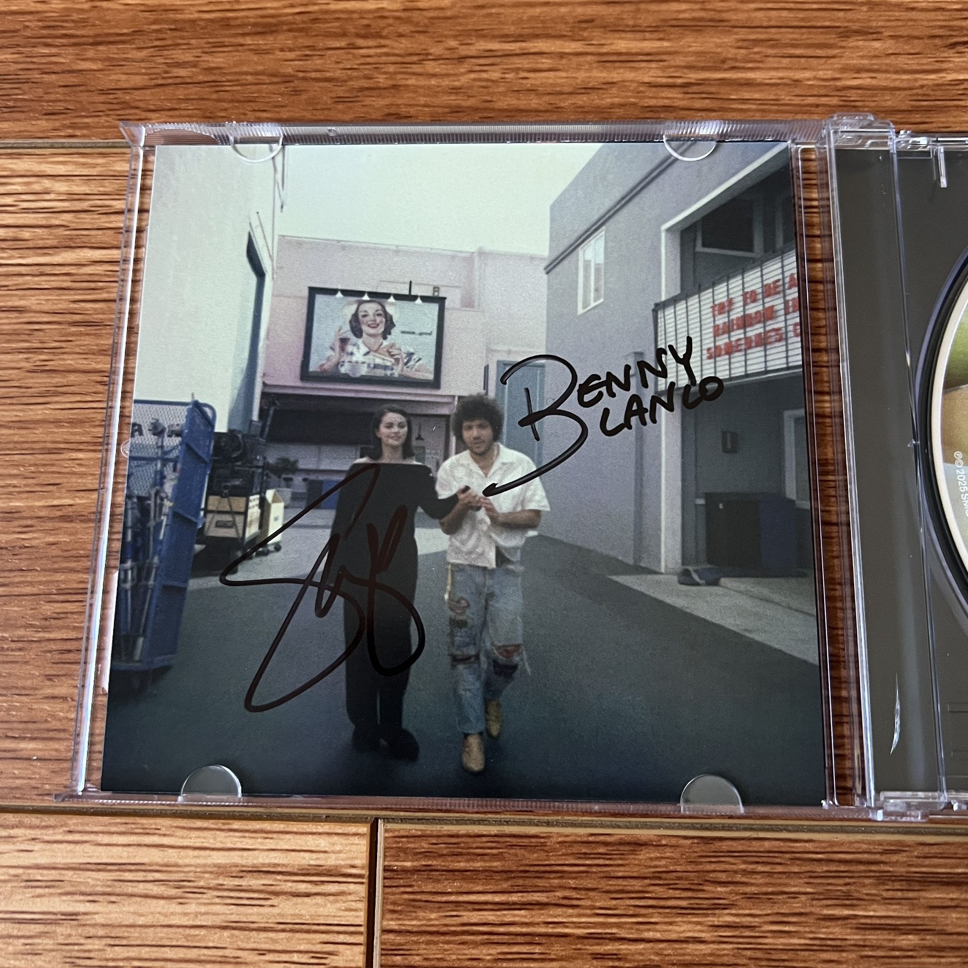 Signed CD Selena Gomez & Benny Blanco I Said I Love You First