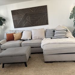 L-Shaped Sectional Sofa – Needs to Go!
