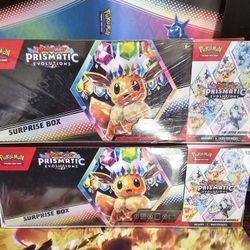 Pokemon Prismatic Evolutions Booster Bundle & Suprise Box