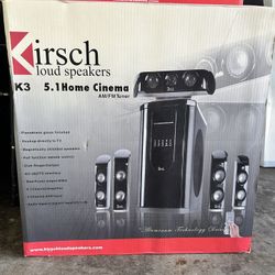 Kirsch Loud speakers Home Cinema 