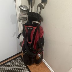 Golf Clubs W Bag