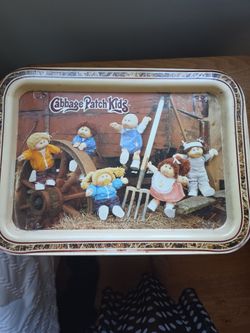 Cabbage Patch dolls tv tray