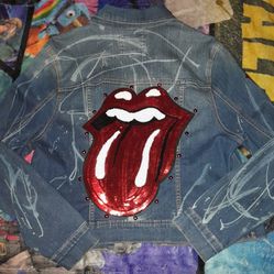 Rolling Stones Jean Jacket SIZE 2XL (Runs Small) $20 OBO