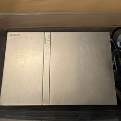 Ps2 Slim Silver Edition 