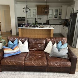 Leather Couch 