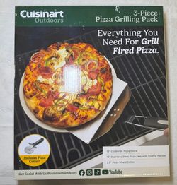 Cusinart 3 Piece Pizza Grilling Set