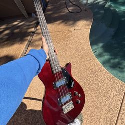 Gretsch Bass Guitar & AMP  (USED) 