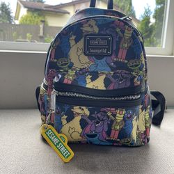 Loungefly Sesame Street Mini Backpack (Barnes &Noble Exclusive)