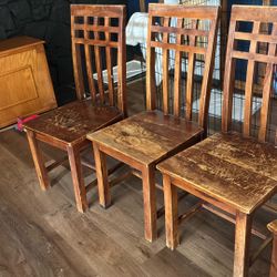 Wooden Chairs 