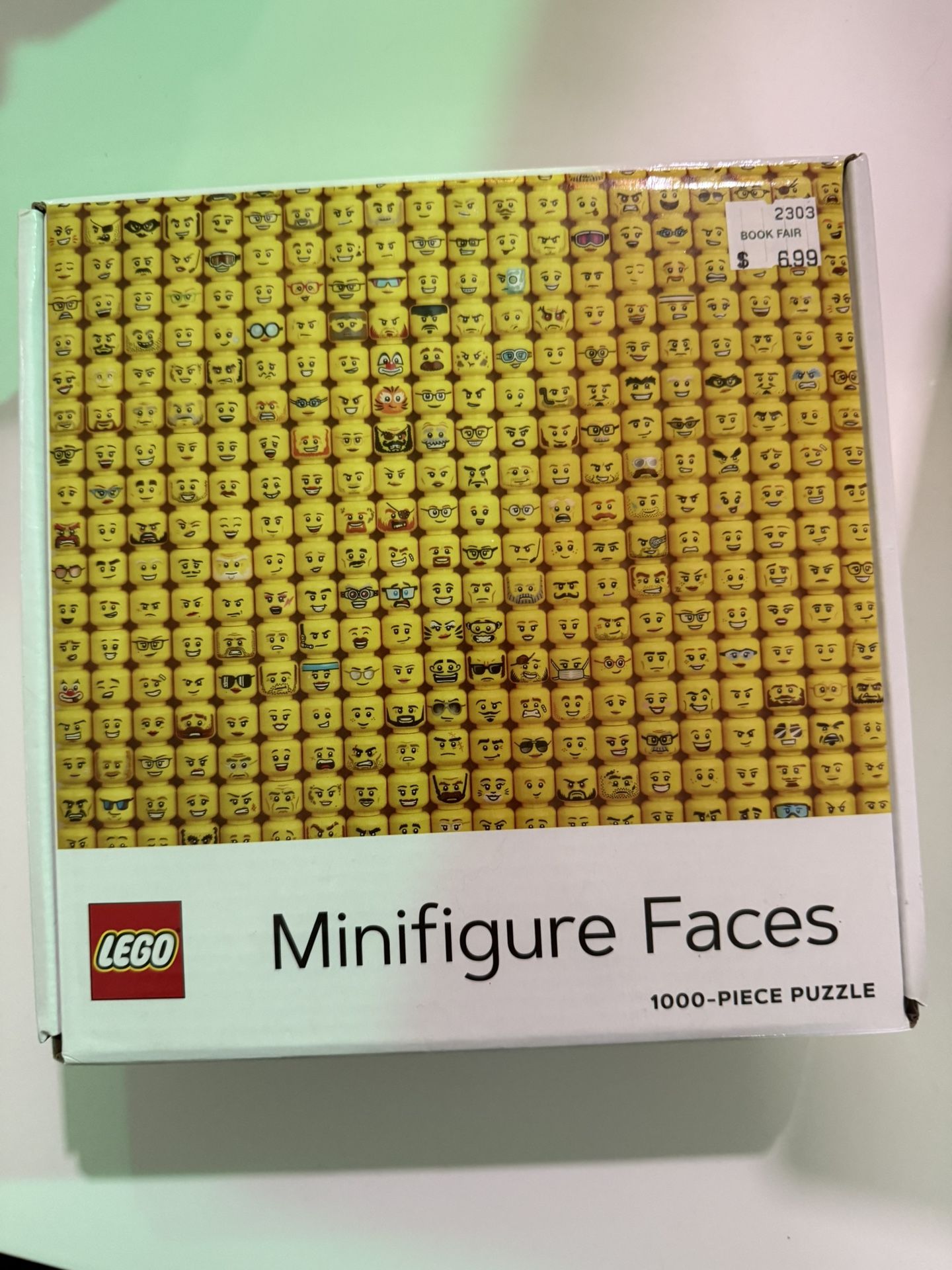 Puzzle Lego Mini figure Faces