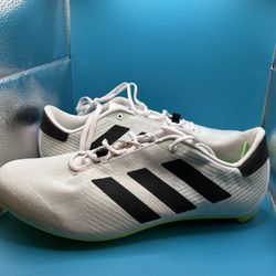 Adidas Unisex The Road White Cycling Shoes GX1661 Size 10 Mens/11 Womens NEW 