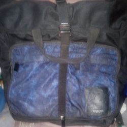 Michael Kors Backpack Blue And Black 