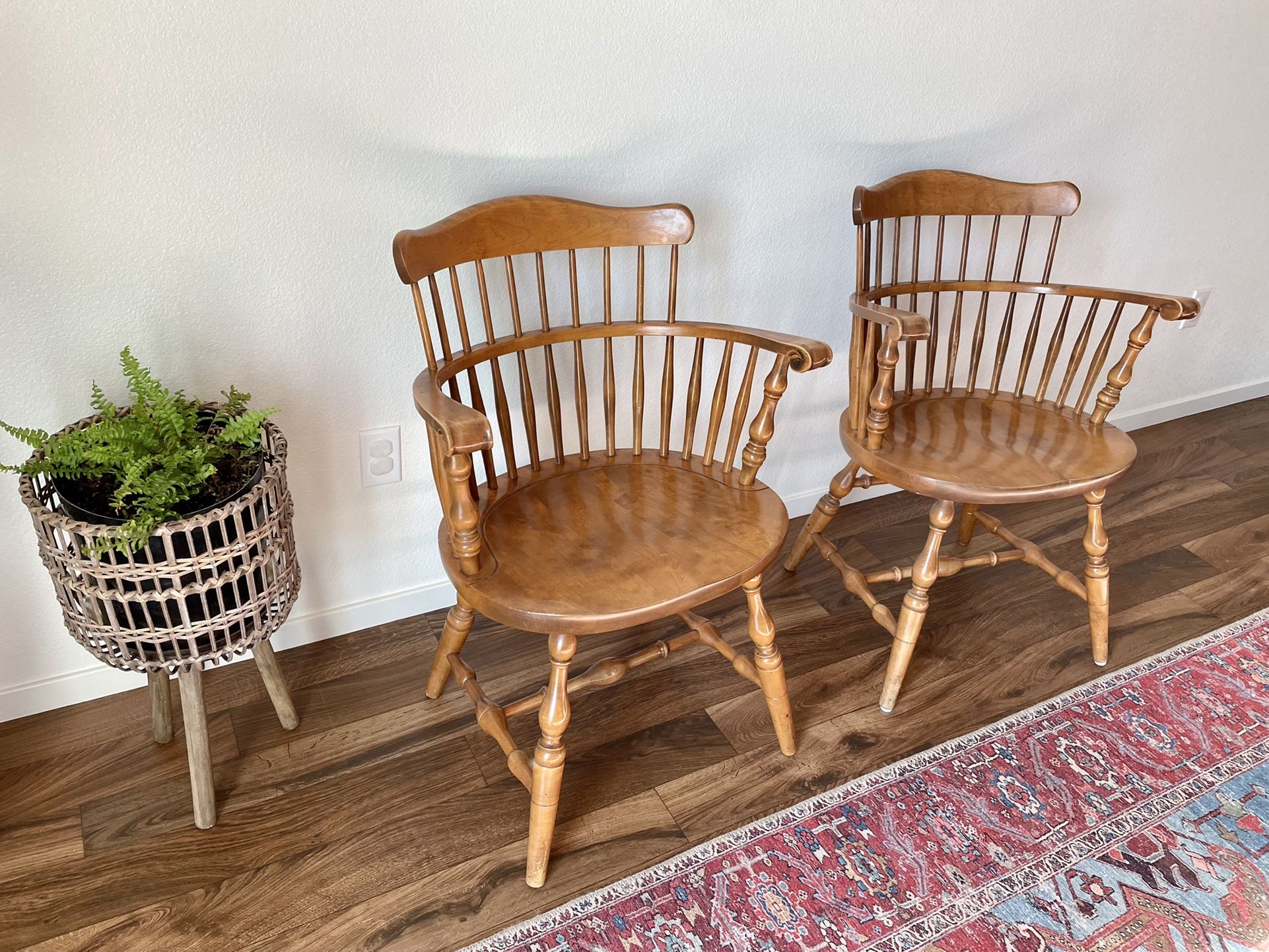 Colonial Chairs, Pair