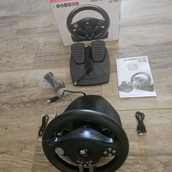 SUBSONIC Superdrive SV 250 Steering Wheel & Pedals 