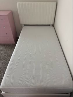 Twin Size Mattress & Headboard