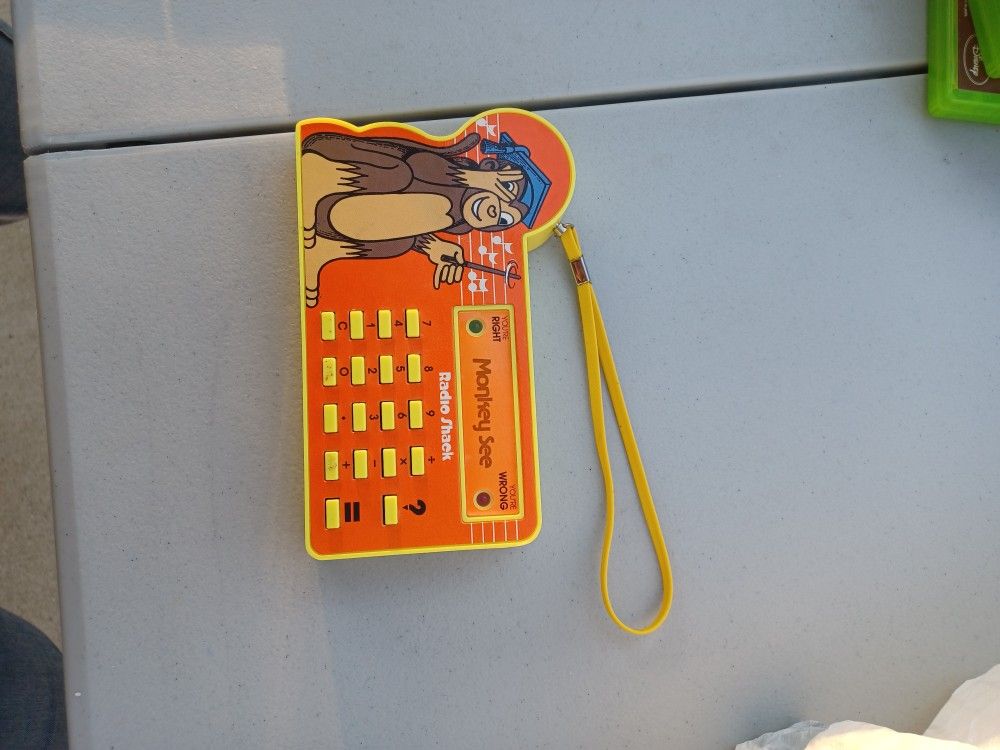 Vintage Radio Shack Monkey See