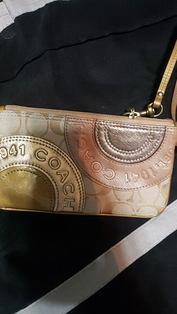 Coach wristlet