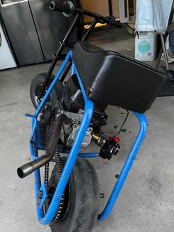 joes minibike with bam bars