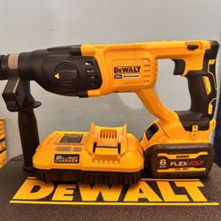 🚨🔥 OFERTA SERIA – DEWALT FLEXVOLT KIT COMPLETO 🔥🚨  💪 Martillo rotatorio DEWALT 20V Brushless (SDS Plus) 🔋 Batería FLEXVOLT 6.0Ah (20V/60V) ⚡ Car