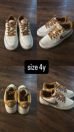 brown and white air force