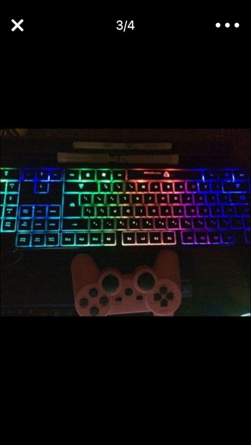 Rainbow keyboard