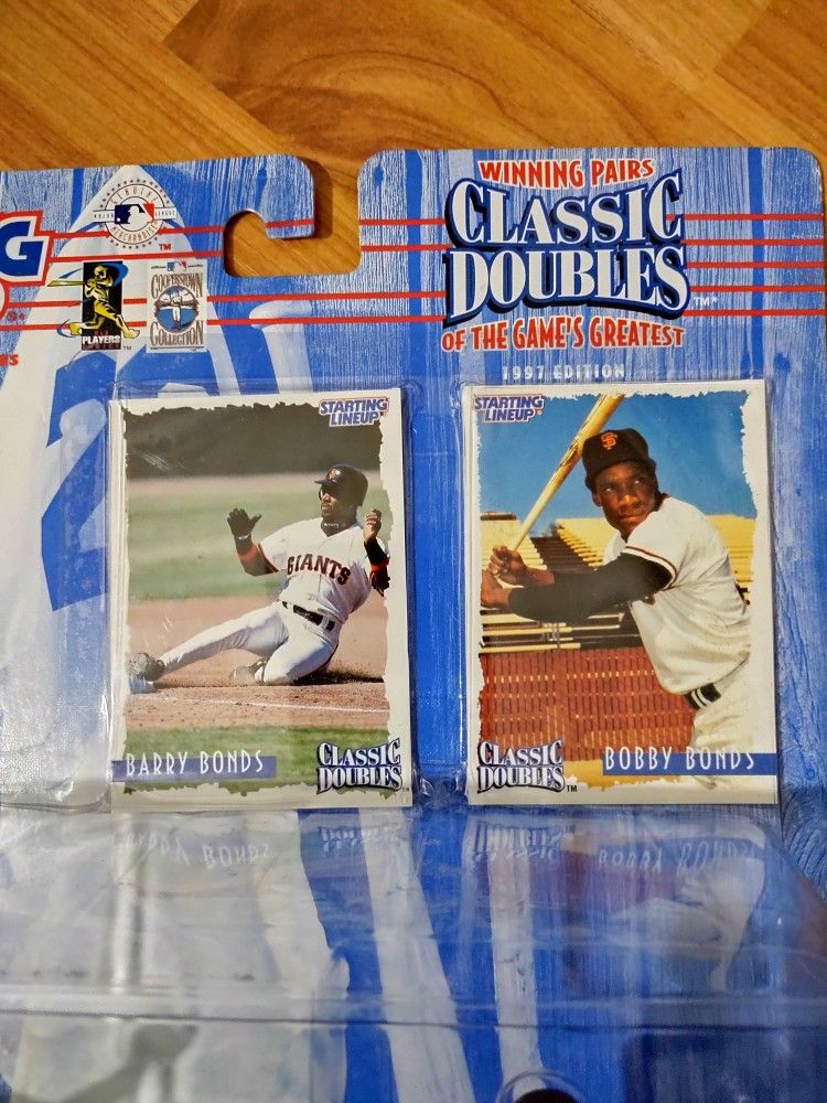 1997 Starting Lineup Classic Doubles Barry & Bobby Bonds