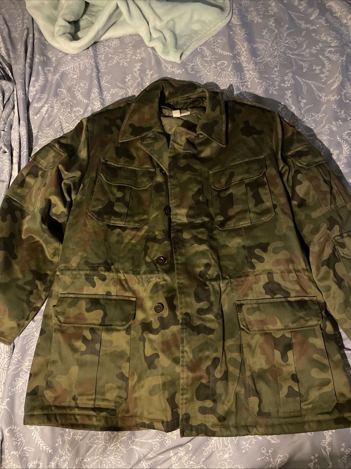 Polish WZ.93 Pantera Camo Parka w/ Removable Liner
