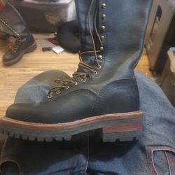 Hoffman Steal Toe Boots 