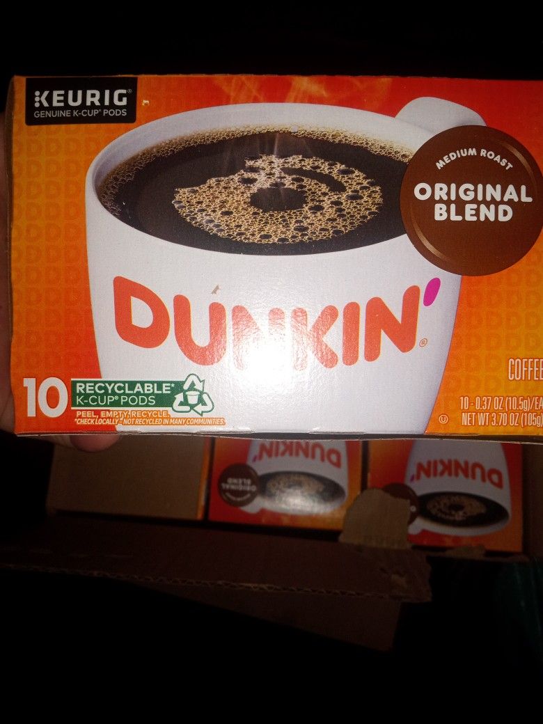 10 Pack Dunkin Coffee Pods